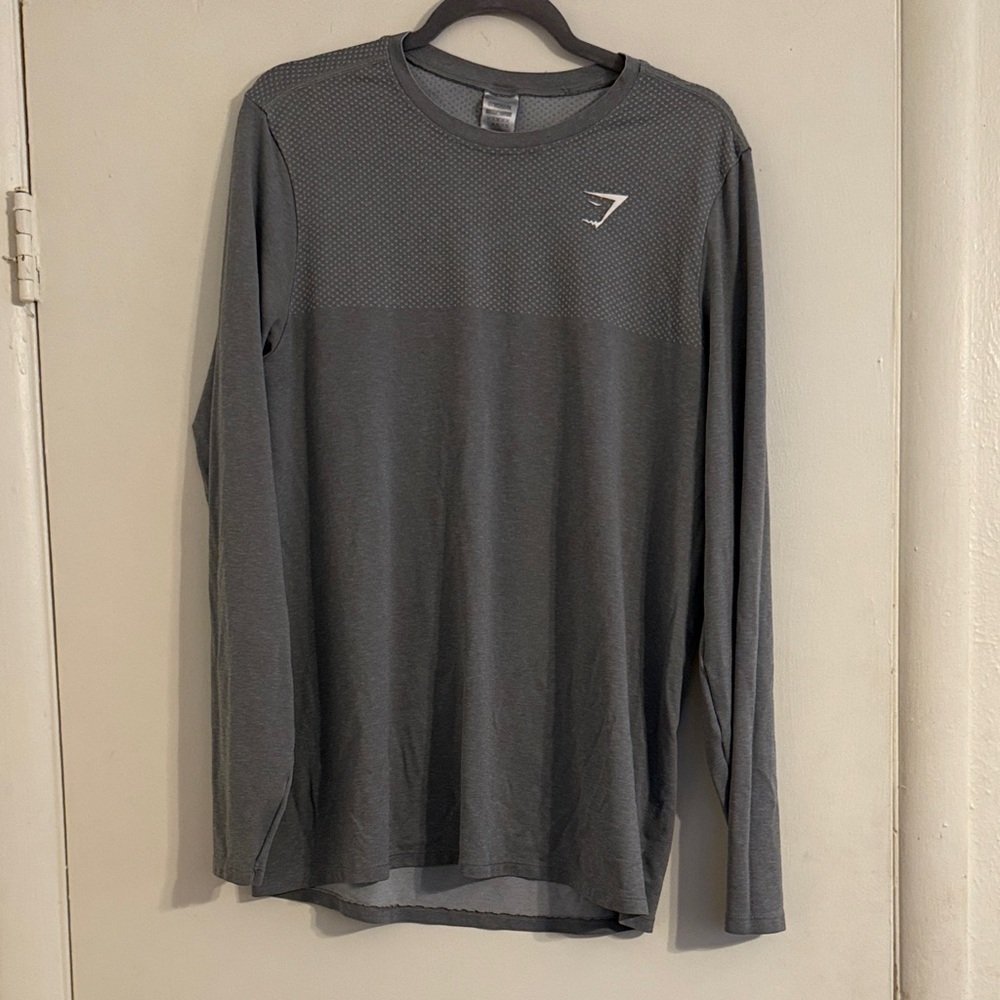 Gymshark Charcoal Long Sleeve Tee